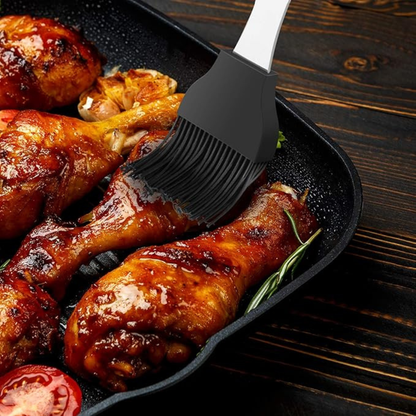 Zestaw BBQ 5 szt. ze stali nierdzewnej z walizką transportową