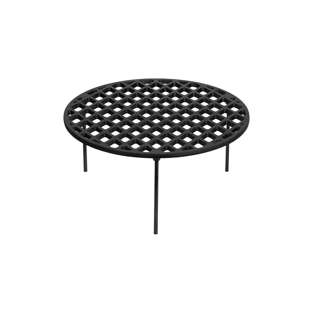 Okrągły ruszt żeliwny do grillowania i gotowania 45 cm