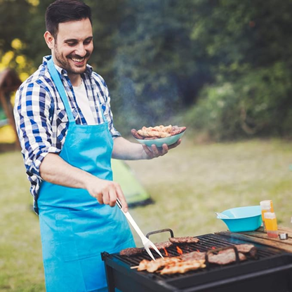 Zestaw BBQ 5 szt. ze stali nierdzewnej z walizką transportową