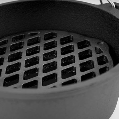 Żeliwna wkładka grillowa do kociołka Dutch Oven 22 cm